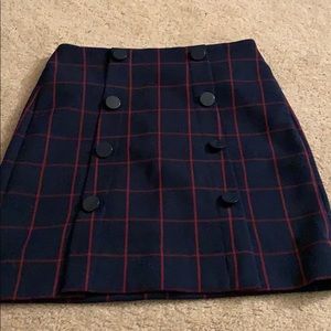 Plaid skirt